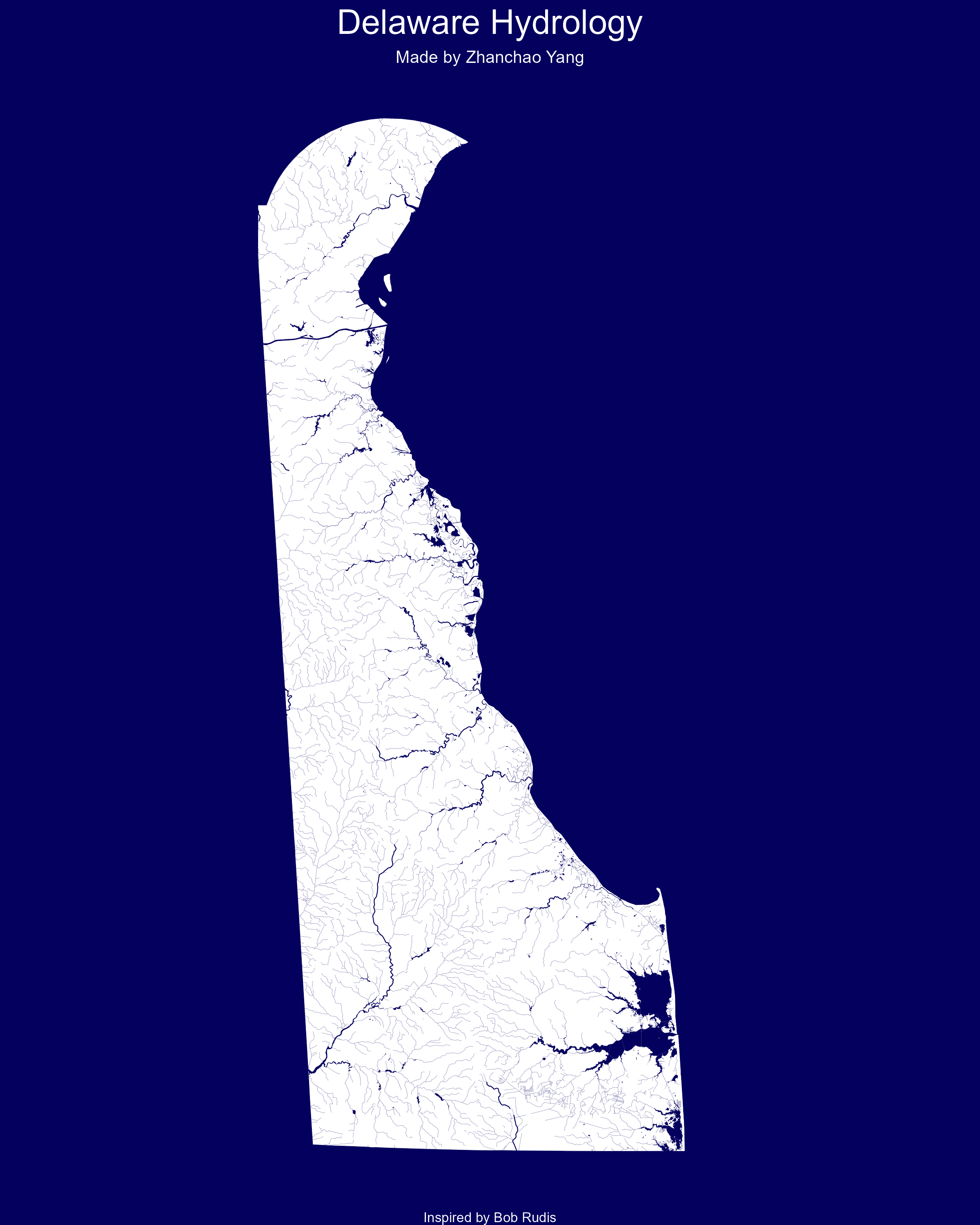 Day 20 Delaware Hydrology Map